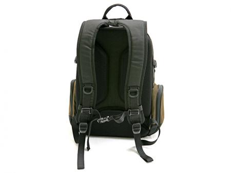 Rear view of the backpack.