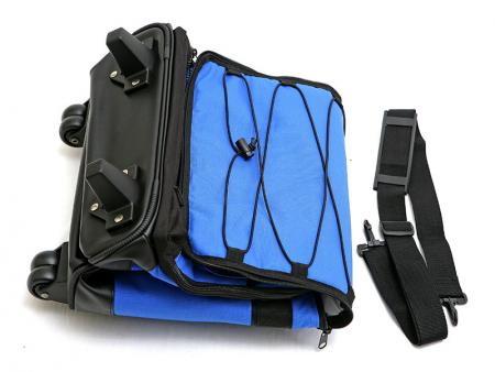 摺疊後收納,節省空間。