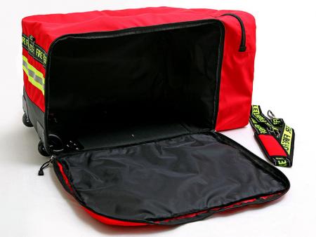 Opened main compartment.