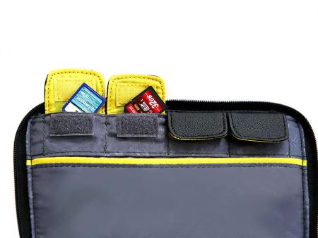 Separat SD-kortholder.