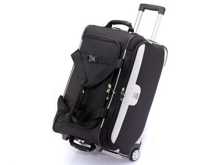 24吋拖輪拉桿行李袋 - 24英吋兩輪拉桿旅行袋。