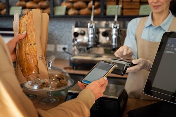 Barcode scanners enabling fast checkout and smooth retail operations.