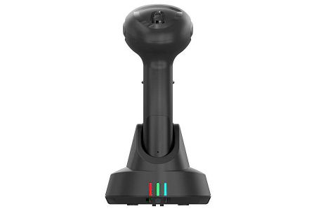 Bluetooth-enabled 2D barcode scanner with anti-static housing for EPA environments.