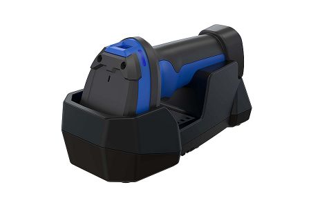 High-performance megapixel 2D barcode scanner supporting 1D / 2D codes with cradle docking.