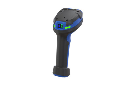 Drahtloser Barcodescanner mit IP54-Bewertung und 1,8 m Fallfestigkeit für mobile und Außenanwendungen.