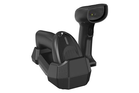 BD-9500BT-ESD Rugged Wireless Barcode Scanner with ESD Safety and IP54 Dust & Water Resistance.