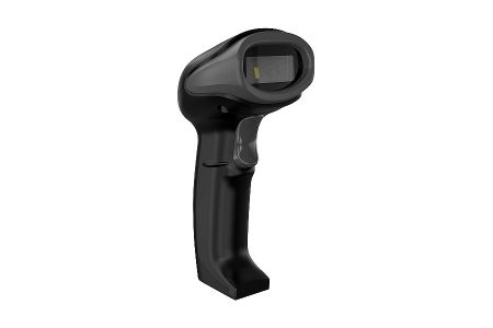 High-Precision Handheld Laser Barcode Scanner with Multi-Interface Connectivity - BL-6580 handheld high-precision laser barcode scanner with ergonomic design for retail and office use.