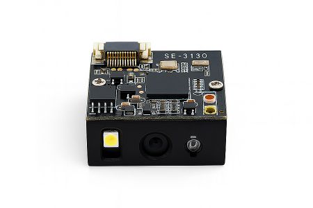 Compact SE-3130 barcode scan engine ideal for kiosks and terminals.