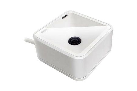 Compact 2D barcode scanner for seamless integration into tight device spaces.