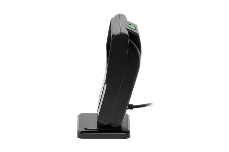 Durable DT-6600 desktop scanner designed for healthcare and retail environments.