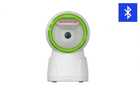 Bluetooth-enabled DT-8600BT barcode scanner designed for retail checkout counters.