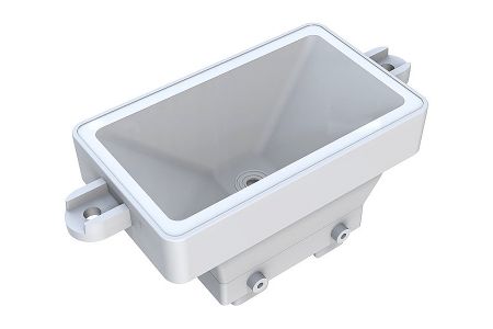 FX-10 Space-Saving Fixed Mount 2D Barcode Scanner with Ultra-Slim Compact Design for OEM Systems.