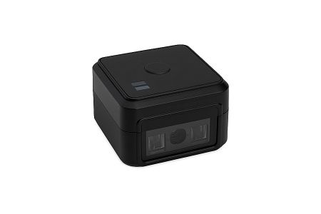 Compact FX-30C barcode reader designed for kiosks, lockers, and self-service terminals.