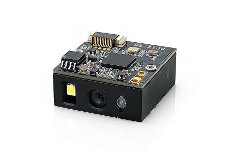 SE-3130 OEM 2D scan engine with USB and RS-232 interface options.