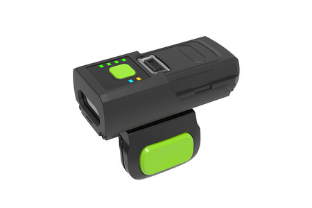 NRS-68L scanner for near-to-far warehouse barcode reading.