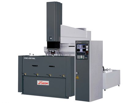 Kolon Hareketli Tip CNC EDM XYZ Seyahat 700 / 500 / 500 - EB750L, kullanıcıların daha ağır iş parçalarını işlerken işleme stabilitesini sağlamak için hareketli kolon tipi CNC EDM makinesidir.