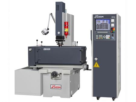 Moving Table-Type ZNC EDM XYZ Travel 400 / 300 / 180 - A small-size ZNC EDM machine, easy to operate with excellent machining performance, capable of processing various conductive materials.