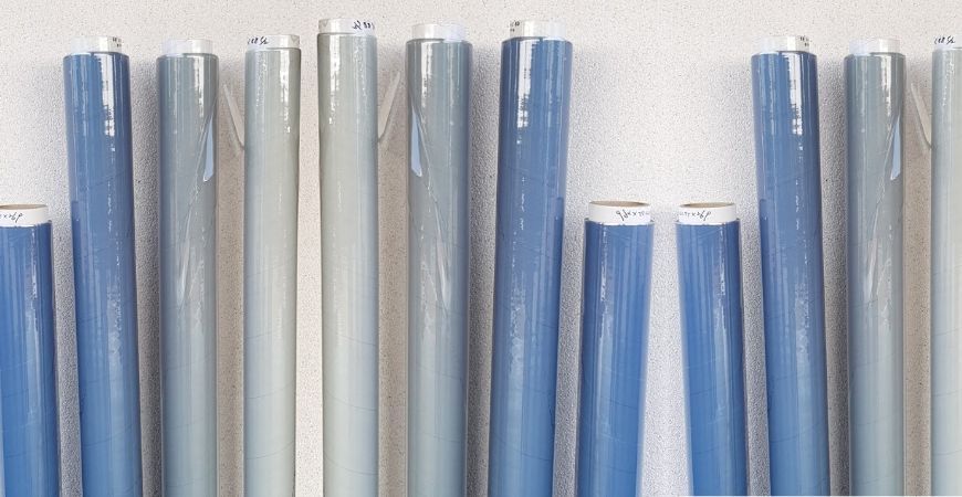 Chine Rouleau de film plastique PVC transparent rigide d'épaisseur