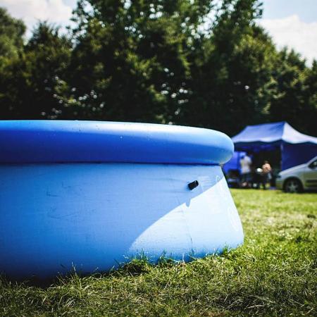 Надувные виниловые бассейны - применение пленки из ПВХ