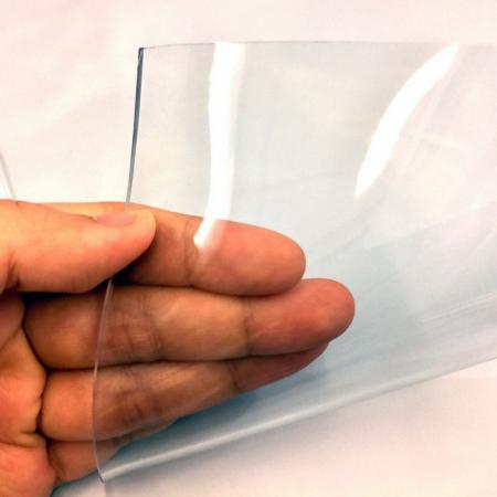 Hoja de PVC gruesa súper clara laminada - Las láminas de plástico de PVC  transparente de alta resistencia están disponibles en espesores de 1 mm, 2  mm y 3 mm