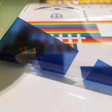 透明印刷靜電貼-PVC膠布應用