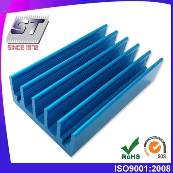 A112 アルミヒートシンク - アノダイズド