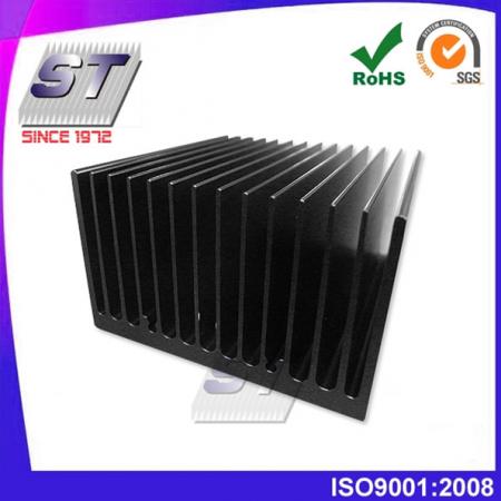 A253 Zwart Geanodiseerde Aluminium Heatsink