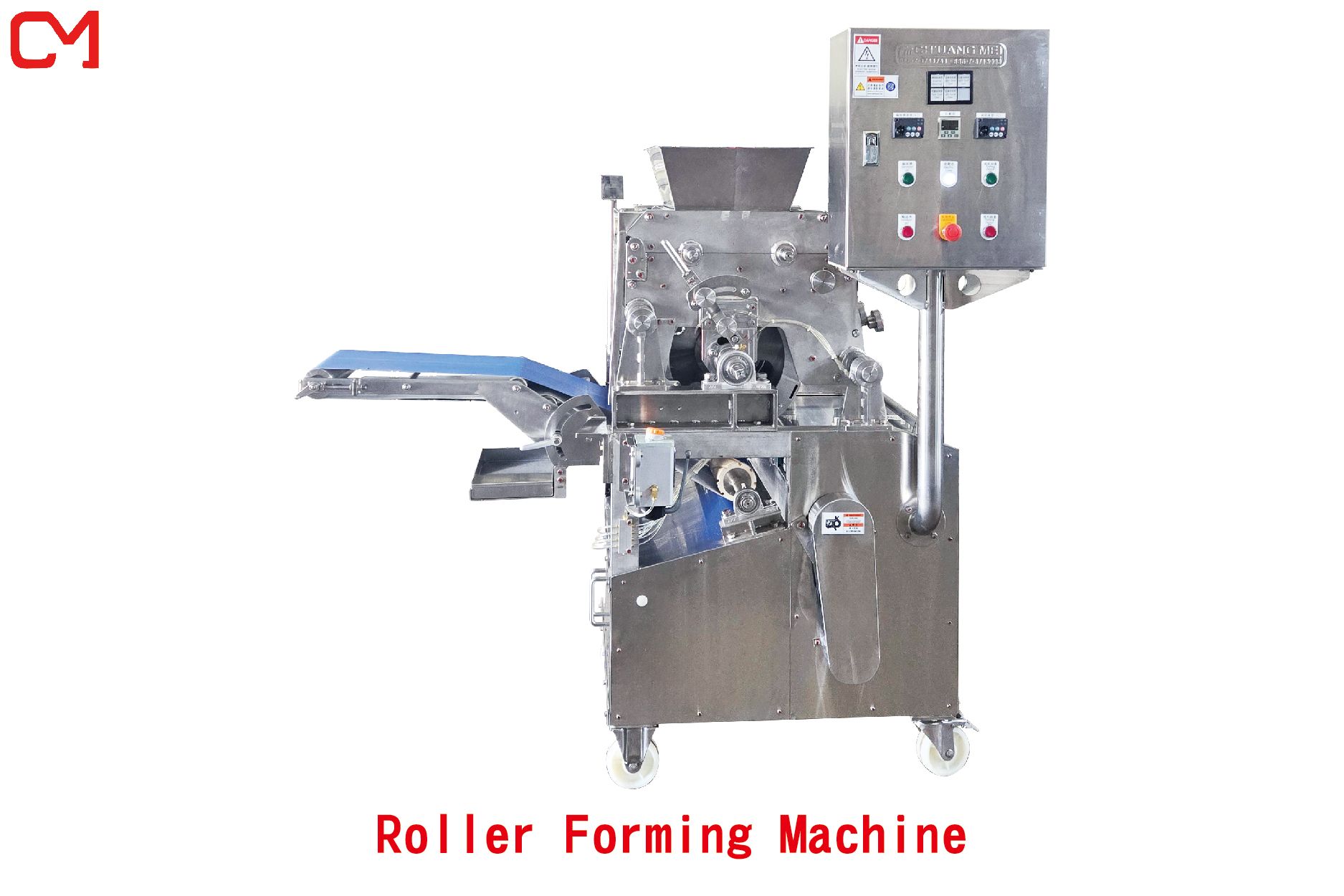 Roller Forming Machine - Drum Type Food Forming Machine, Food Roller ...