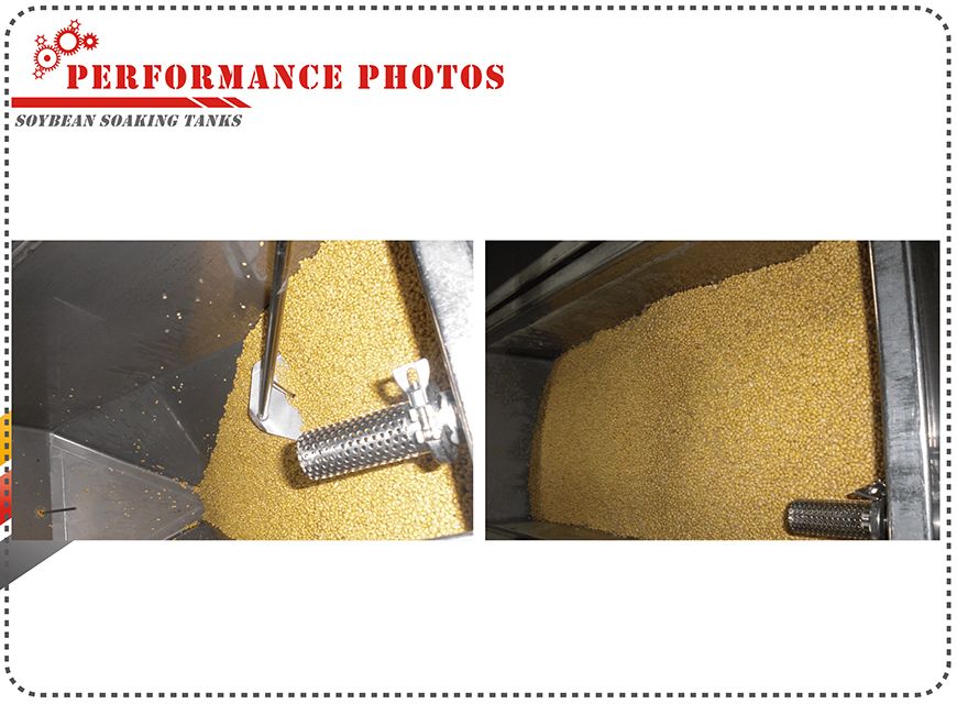 Soybean Soaking Tank performance photos