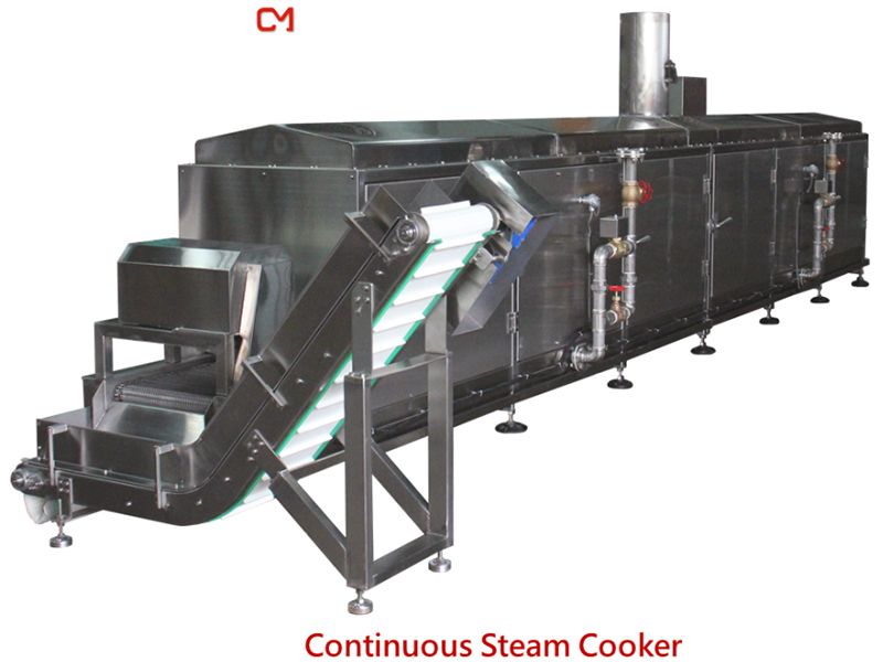 Continuous Steam Cooker - Cooking Machine, Automatic Cooking Machine ...