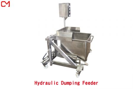 Máquina de Alimentación Hidráulica por Volcadura - Máquina de Alimentación Hidráulica por Volcadura
