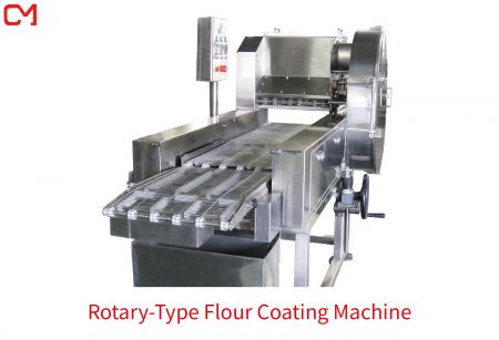 Rotary-Type Flour Coating Machine.