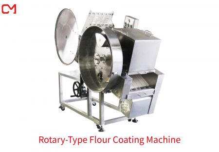 Rotary-Type Flour Coating Machine.