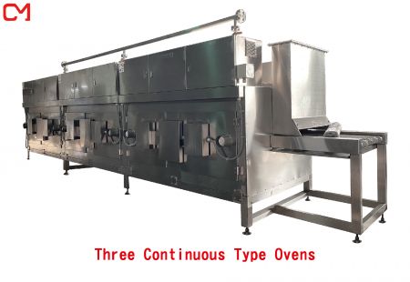 Three Continuous Type Ovens