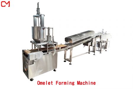 Omelet Forming Machine - Pressing & Heating Machine.
