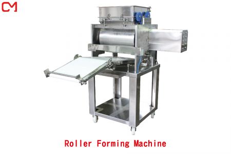 Roller Forming Machine - Drum Type Food Forming Machine.