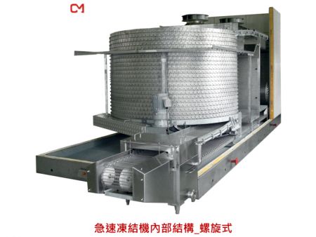 急速凍結機內部結構