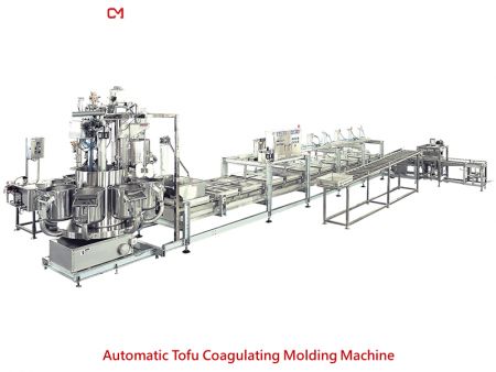 Máquina automática de moldeo y coagulación de tofu. - Máquina de coagulación para tofu suave.