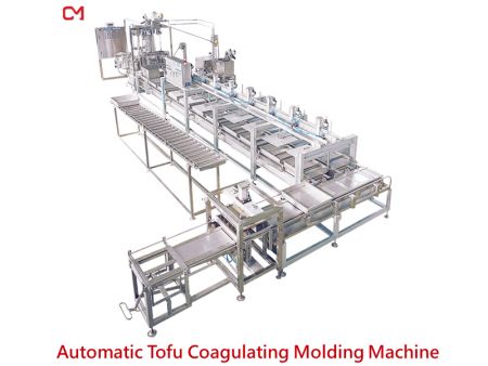 Coagulación automática para tofu tradicional.