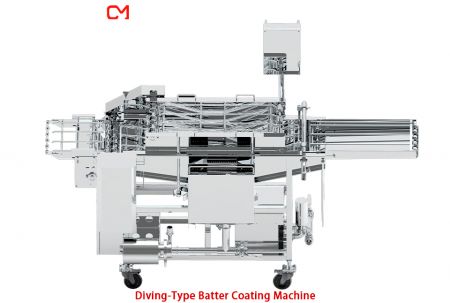 Batter Coating Machine - Dip-type Food Coating Machine.