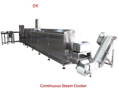 Continuous Steam Cooker - Cooking Machine, Automatic Cooking Machine ...