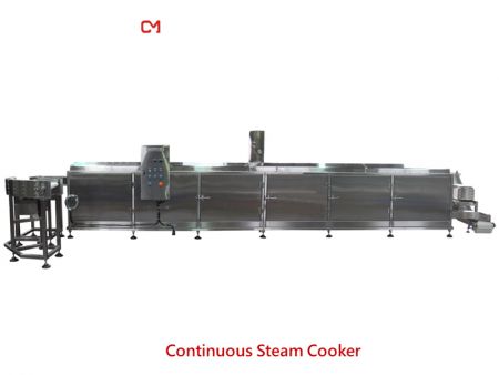 Continuous Steam Cooker - Cooking Machine, Automatic Cooking Machine ...