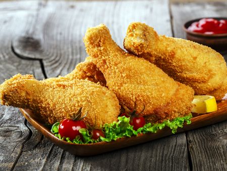Aplicación de pollo frito para máquina de recubrimiento de harina