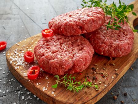 Baris Pengeluaran Daging Burger - Daging Burger, Daging Burger Jepun, Steak Hamburg, Cadangan Perancangan Pengeluaran dan Permohonan Peralatan Daging Burger.