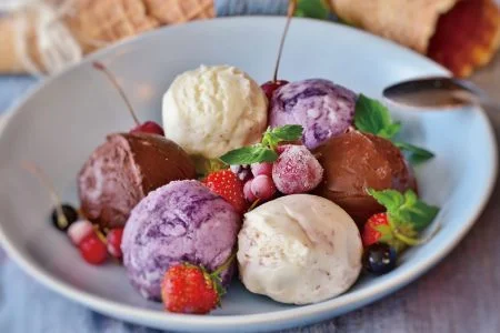 Aplikasyon ng sorbetes para sa Homogenizing Machine
