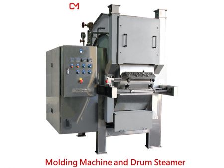 Molding Machine and Drum Steamer - Crab Flavor Maturing Machine.