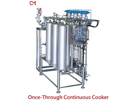 Once-Through Continuous Cooker - Continuous Type Cooking System.