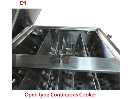 Cooker Machine Factory Open Type Continuous Cooker - Continuous Type Cooking System ...