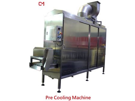 Máquina de pre-enfriamiento - Pre-enfriador de vegetales y frutas.