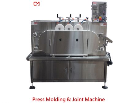 Máquina de prensado y unión - Máquina de prensado y unión continua.